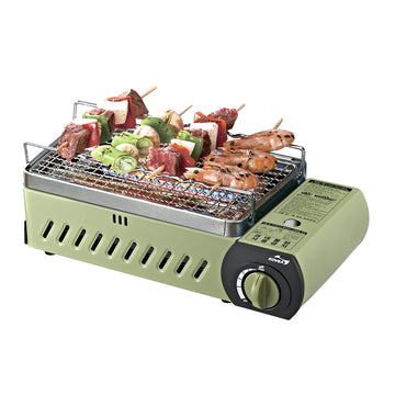 [Kovea] All in One Gas BBQ Grill (M) Olive Green With Bag