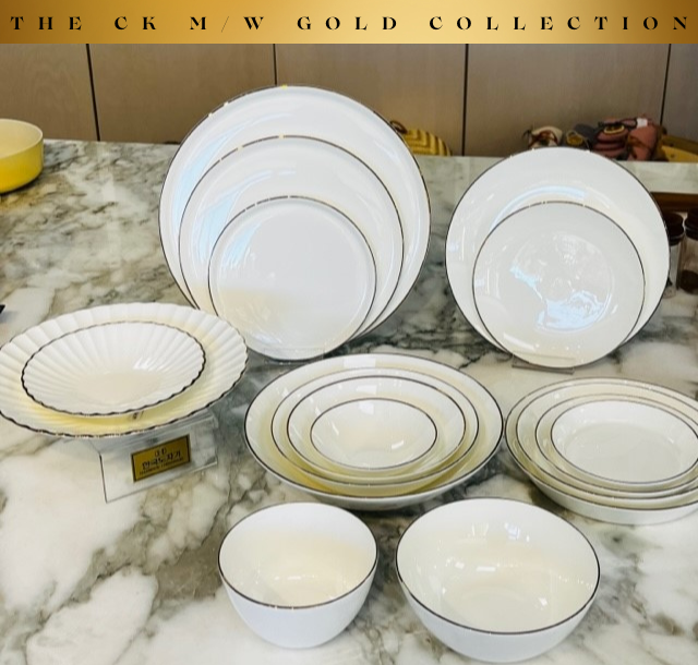 Microwave Safe Gold] The CK M/W Gold Collection – Hankook