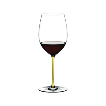 [Riedel] Fatto A Mano Cabernet Wine Glass, Yellow (IN STOCK)