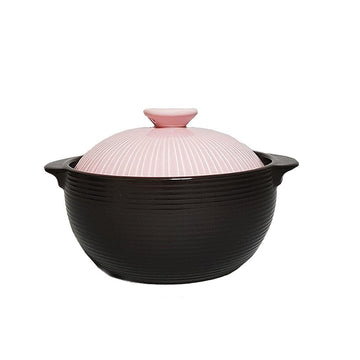[Lihan] Earthenware Line Pot Pink Series