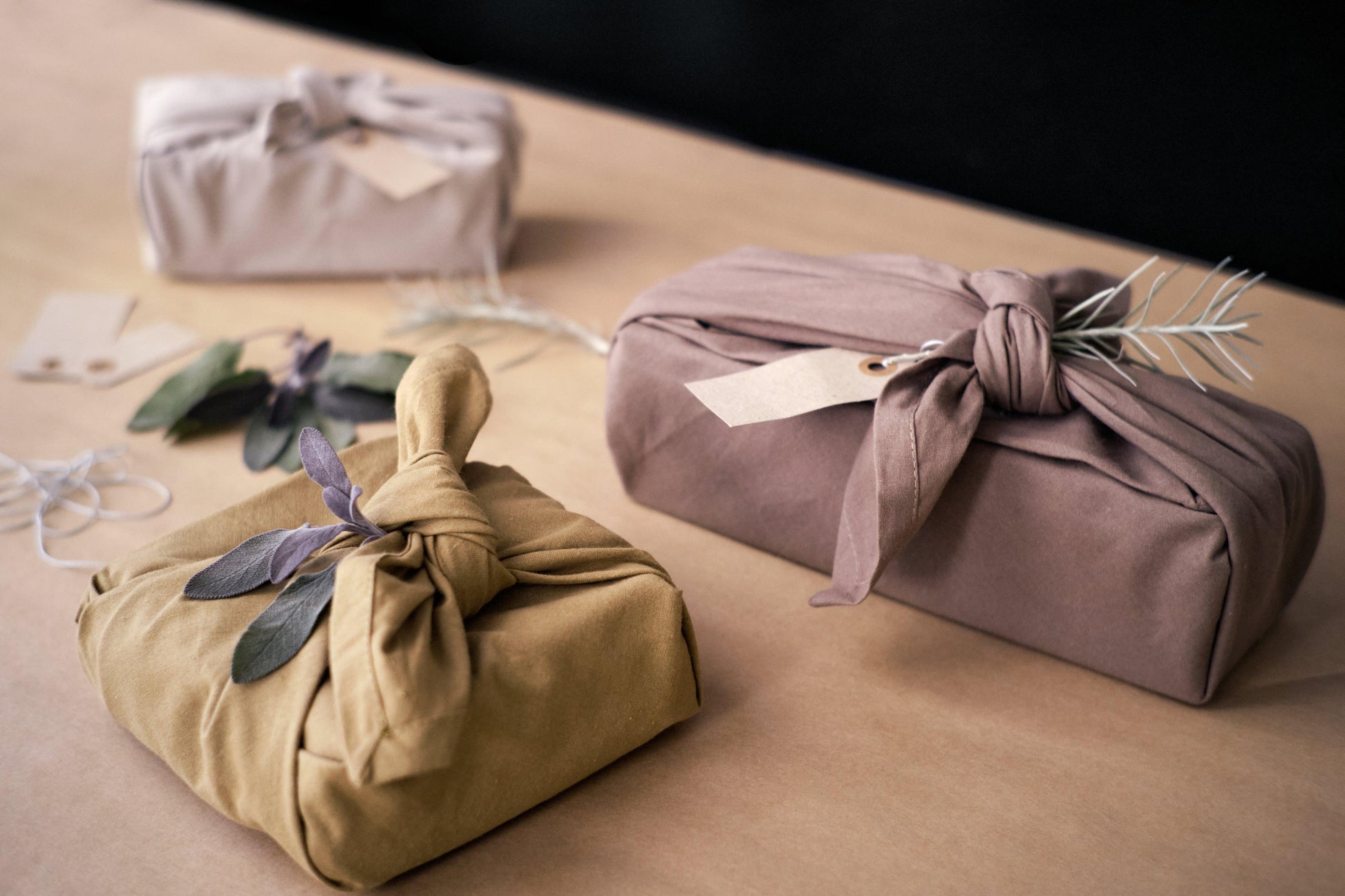 [The Organic Company] Gift Wrapping set, 3pcs - HANKOOK