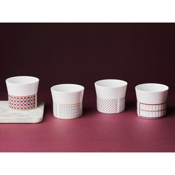 [Weaving] 4-Piece Petite Cup set