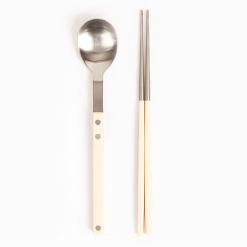 [Bogen] Sentier Satin K-Spoon & K-Chopsticks Set