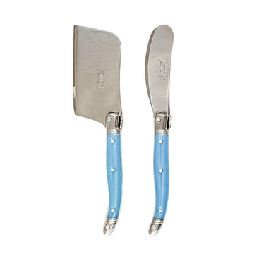 [Laguiole Jean Neron] Butter Knife and Cheese Cutter set, 6 Color options