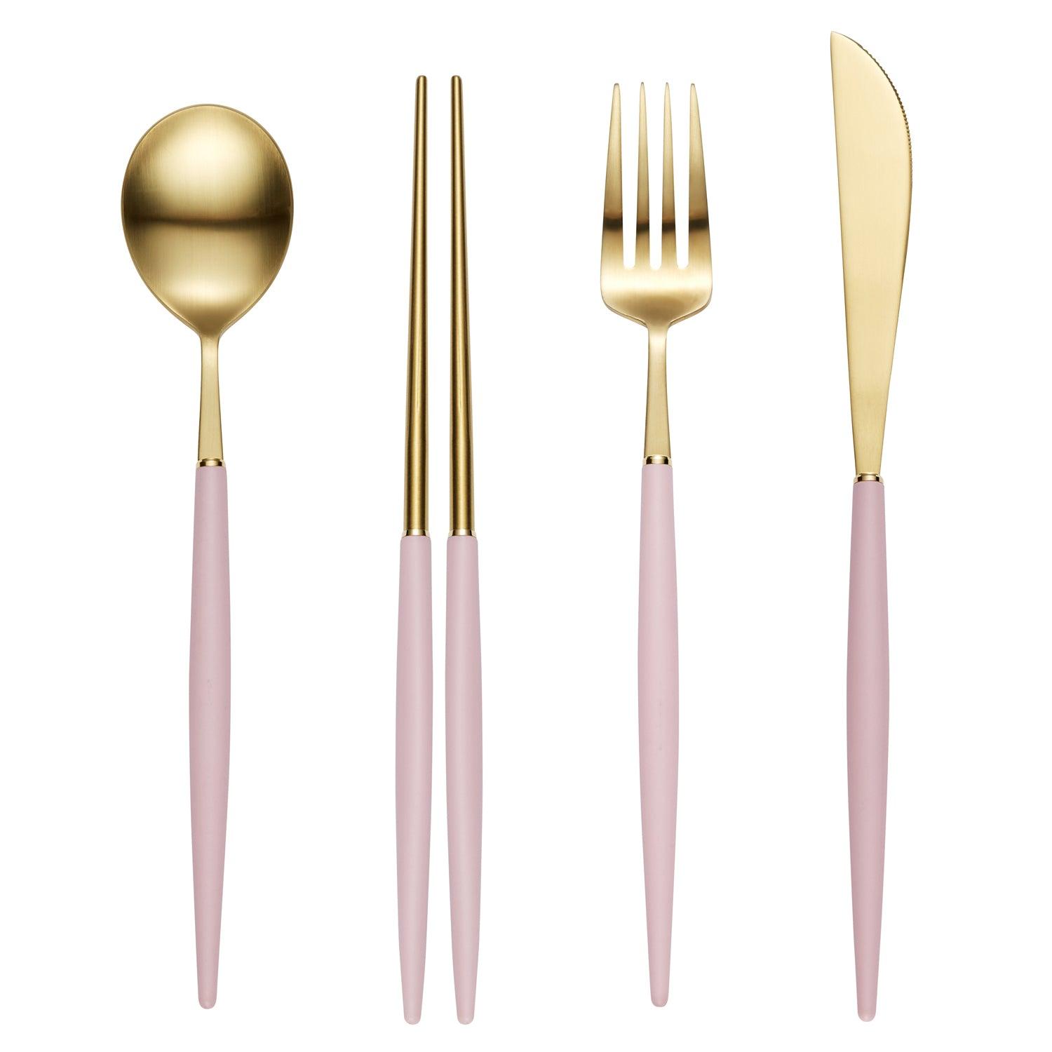 [Bogen] Eiffel Gold Dinner set, with K-Spoon - HANKOOK