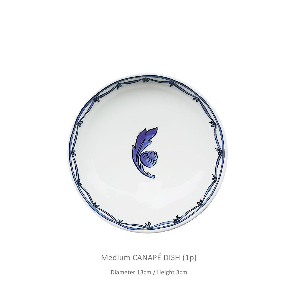 [Twig New York] Blue Bird Acssent Canape Dish set, 3pcs (S, M, L) - HANKOOK