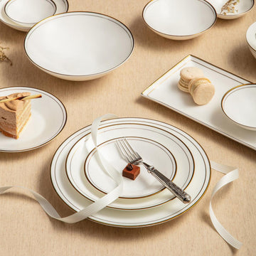 [Neo Gold] 19-Piece Home set, Serving for 4
