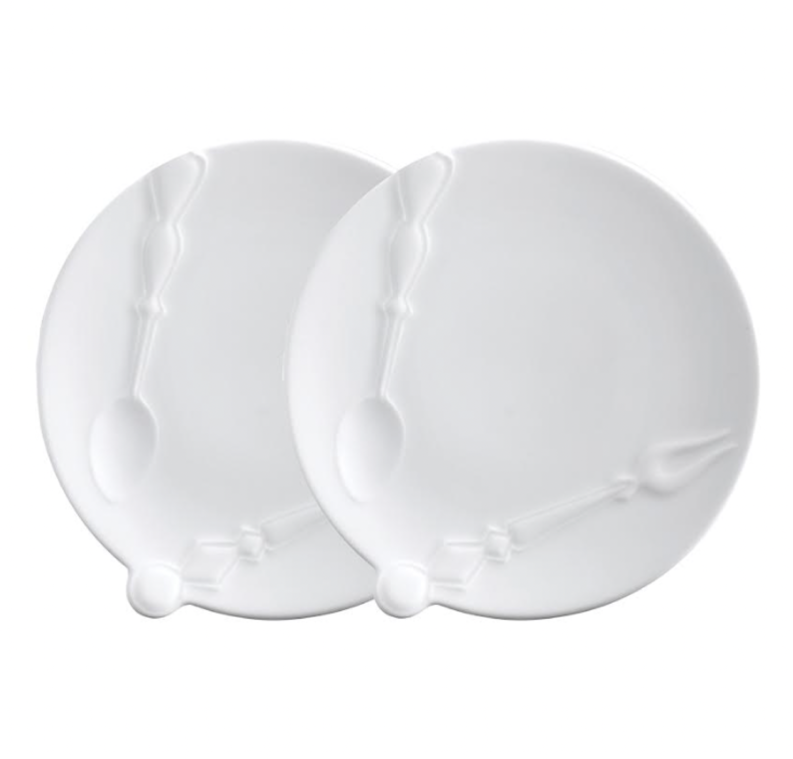[Twig New York] Cutlery 7" Accent Plate set, 2pcs (A & B)