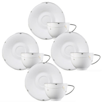 [Best Wishes] 8-Piece Coffee set, Serving for 4