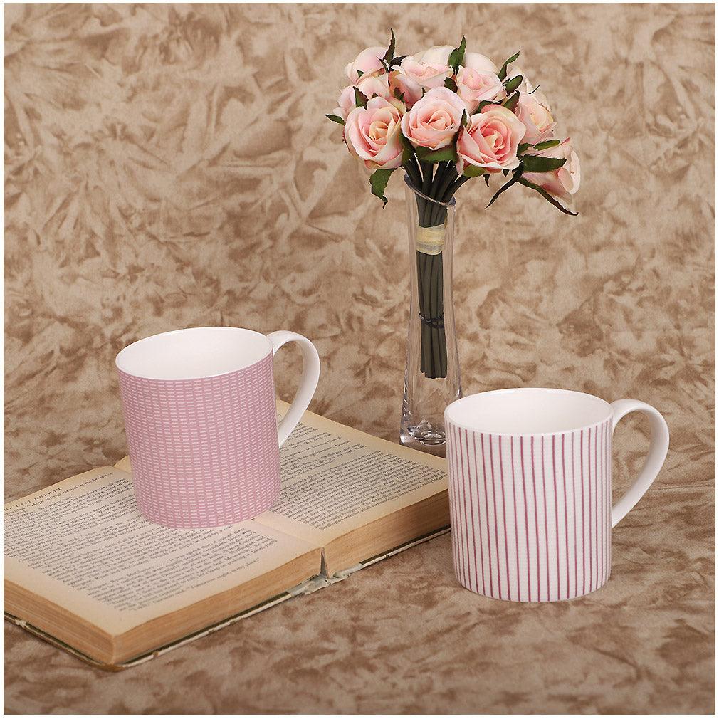 Cozy Pink 2-Piece Mug Set – Hankook Chinaware USA
