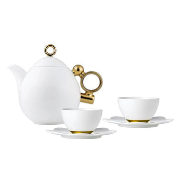 [Prouna] Geometrica Gold Tea Set 3(6p)