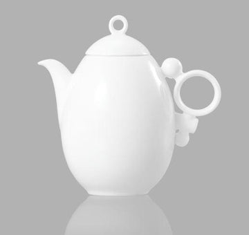 [Prouna] Geometrica White Teapot