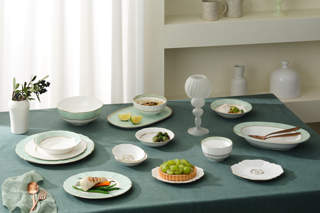 [The Royal] 25-Piece Dinner set, Serving for 4