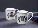 Five Loaves & Two Fish Mug Set (2pc)
