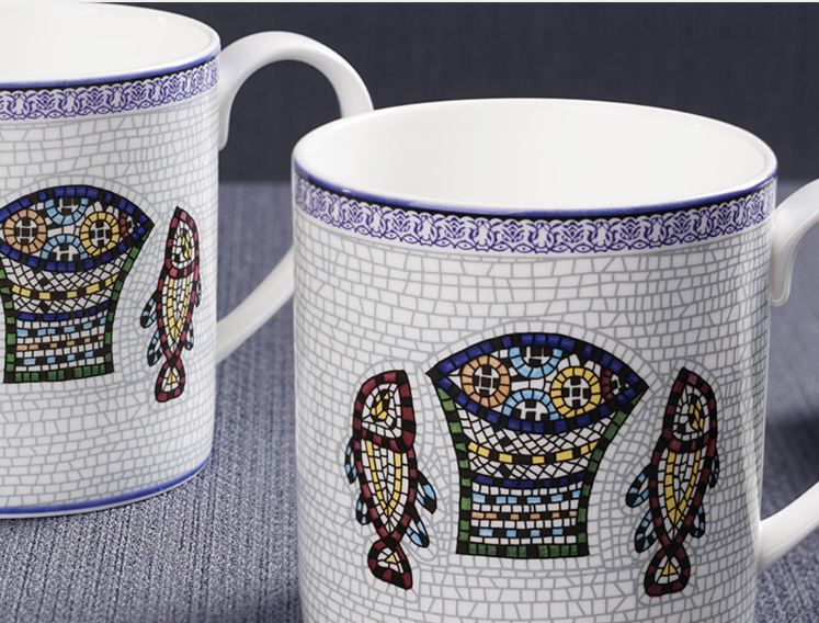 [Five Loaves and Two Fish] Mug--2 Piece