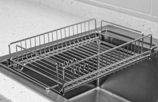 [JVR] Dish Rack Stainless Steel (2 in 1)