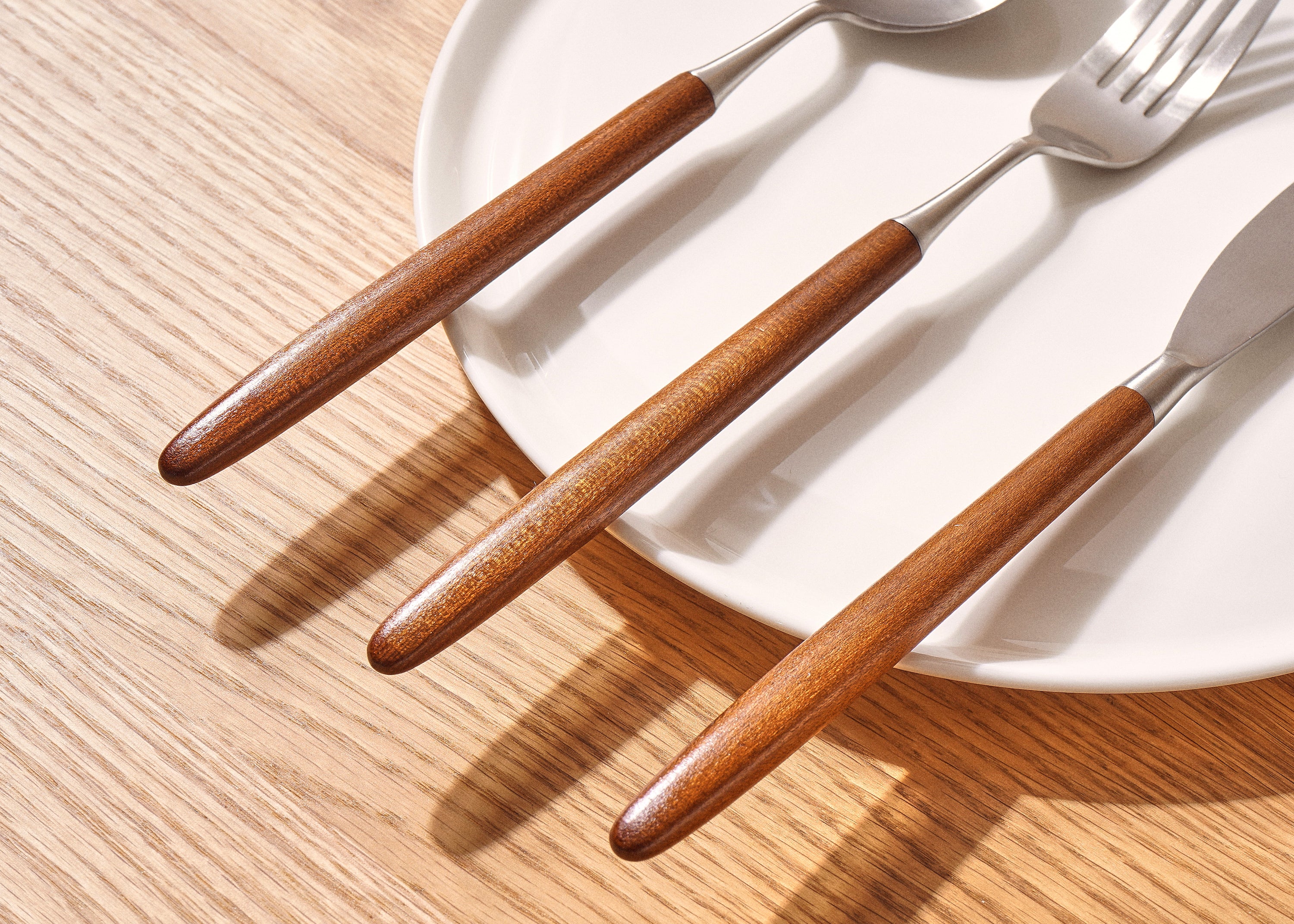 [Bogen] Honey Maple Cutlery