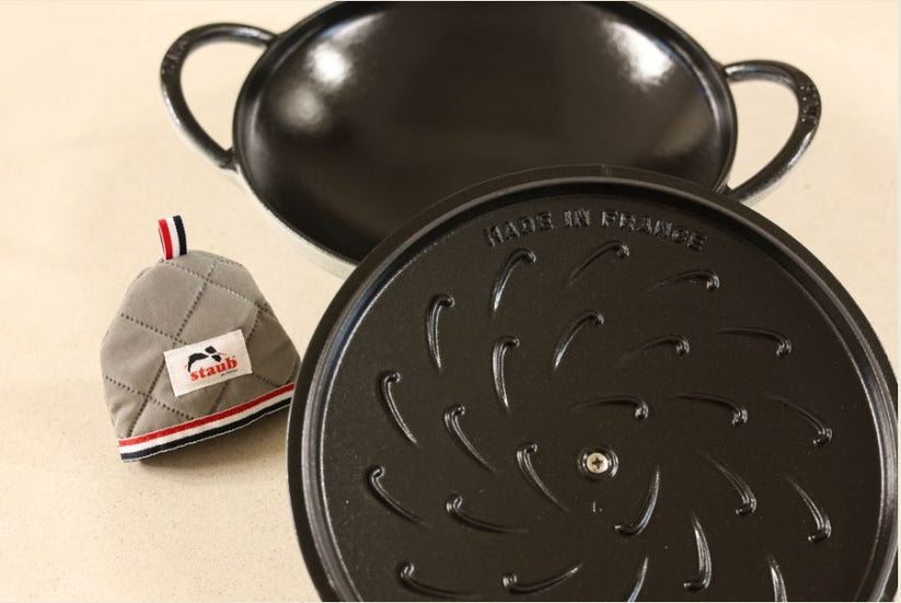 [Staub] 24cm Aladdin Pot - 알라딘 팟 24cm, 화이트 트러플
