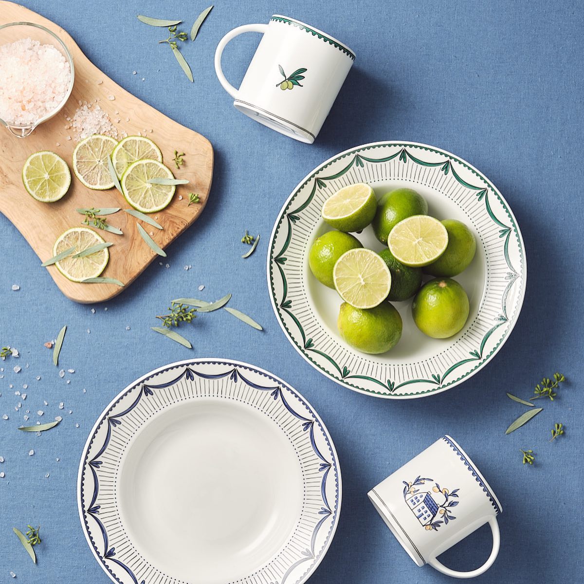 [Positano] Mugs (Set of 2)