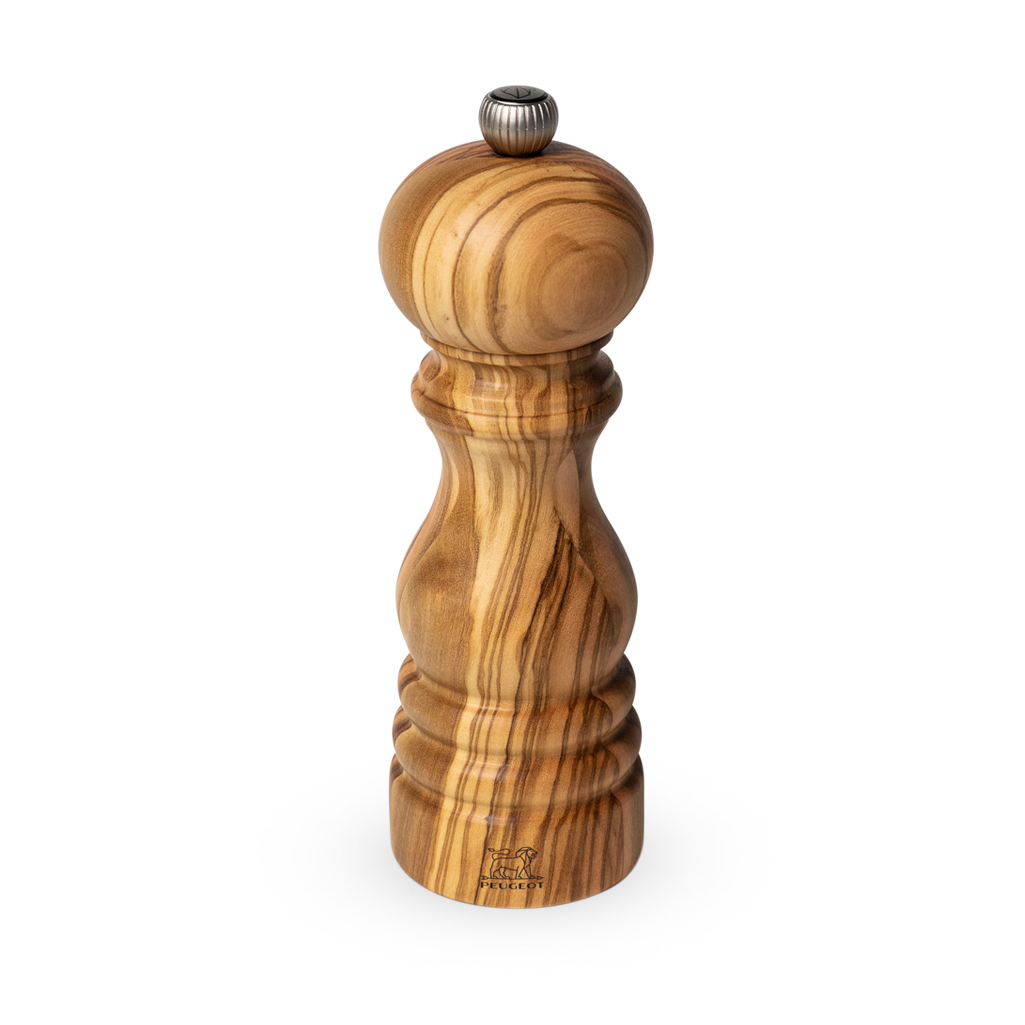 [Peugeot] Manual Pepper Mill in Olive Wood, 18 cm-7"