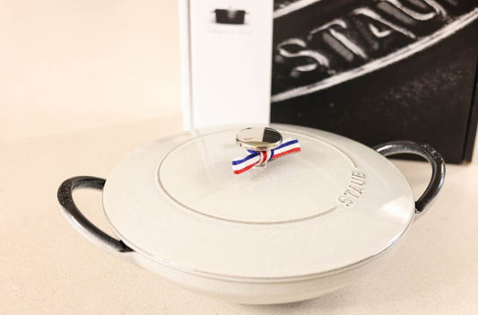 [Staub] 24cm Aladdin Pot - 알라딘 팟 24cm, 화이트 트러플