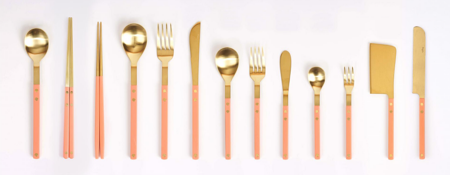 [Bogen] Sentier Gold Tea Fork - Tea Spoon