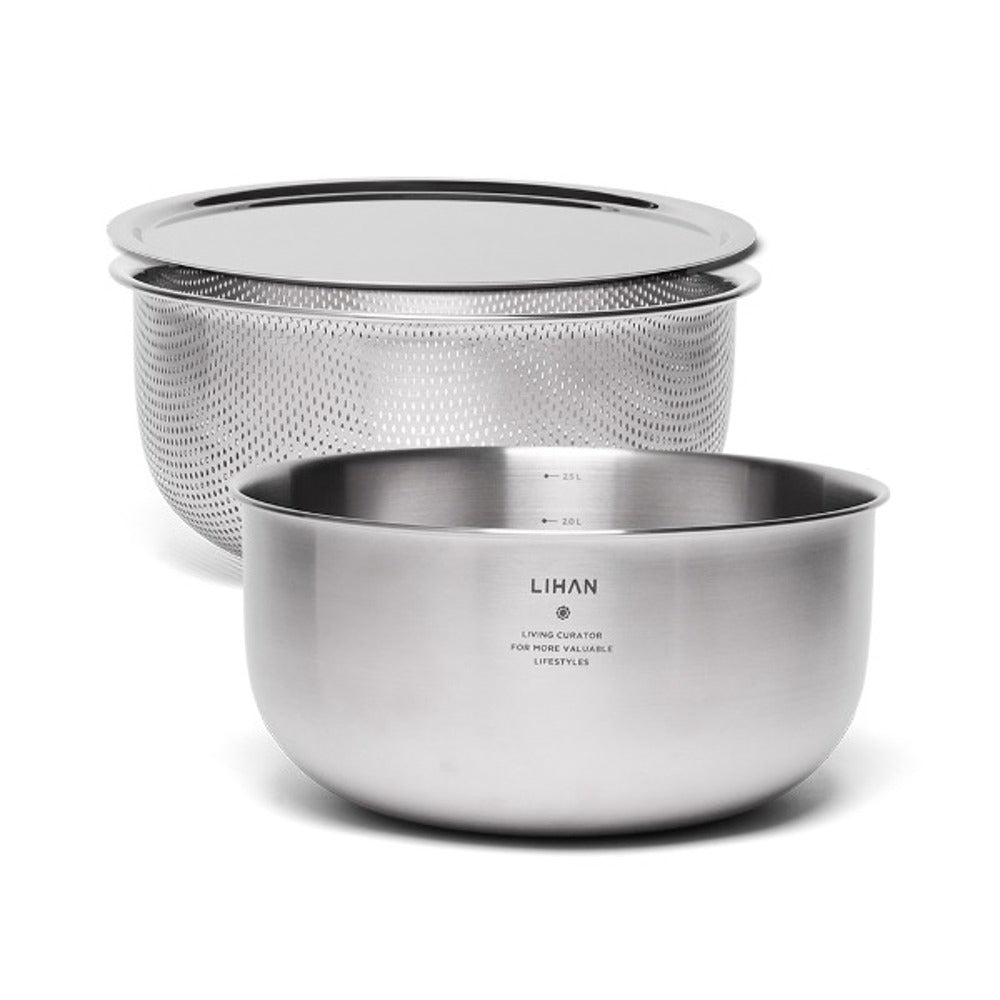 Lihan Stainless Steel Mixing Bowl