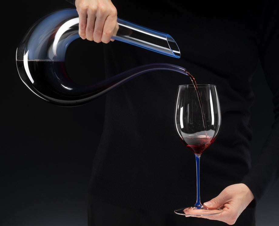 [Riedel] Fatto A Mano Cabernet Wine Glass, Dark Blue (IN STOCK)