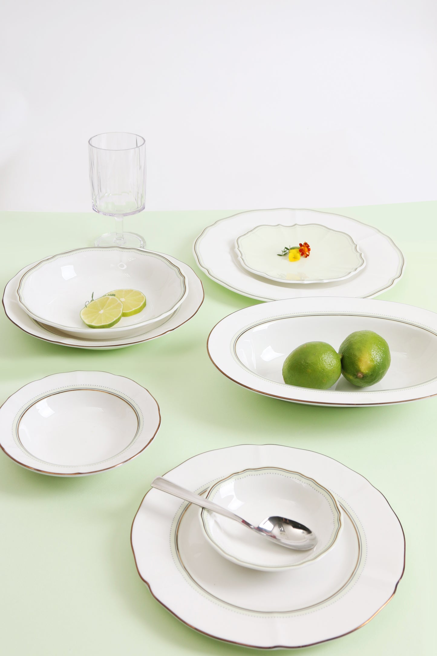 [Neo Mint] 11-Piece Home Set, Serving for 2