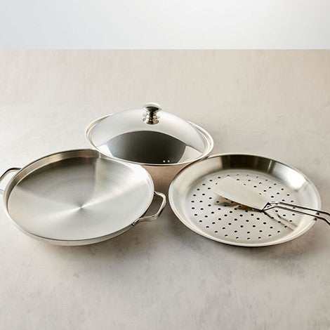 [Kuper] 30cm Steamer Pan - 짜글이 스텐팬