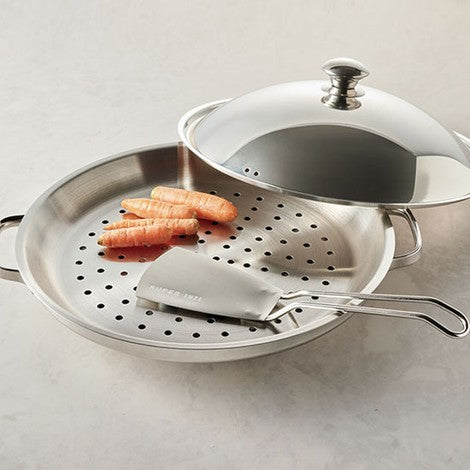 [Kuper] 30cm Steamer Pan - 짜글이 스텐팬