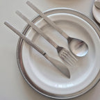 Bogen Hammerstone Satin Flatware