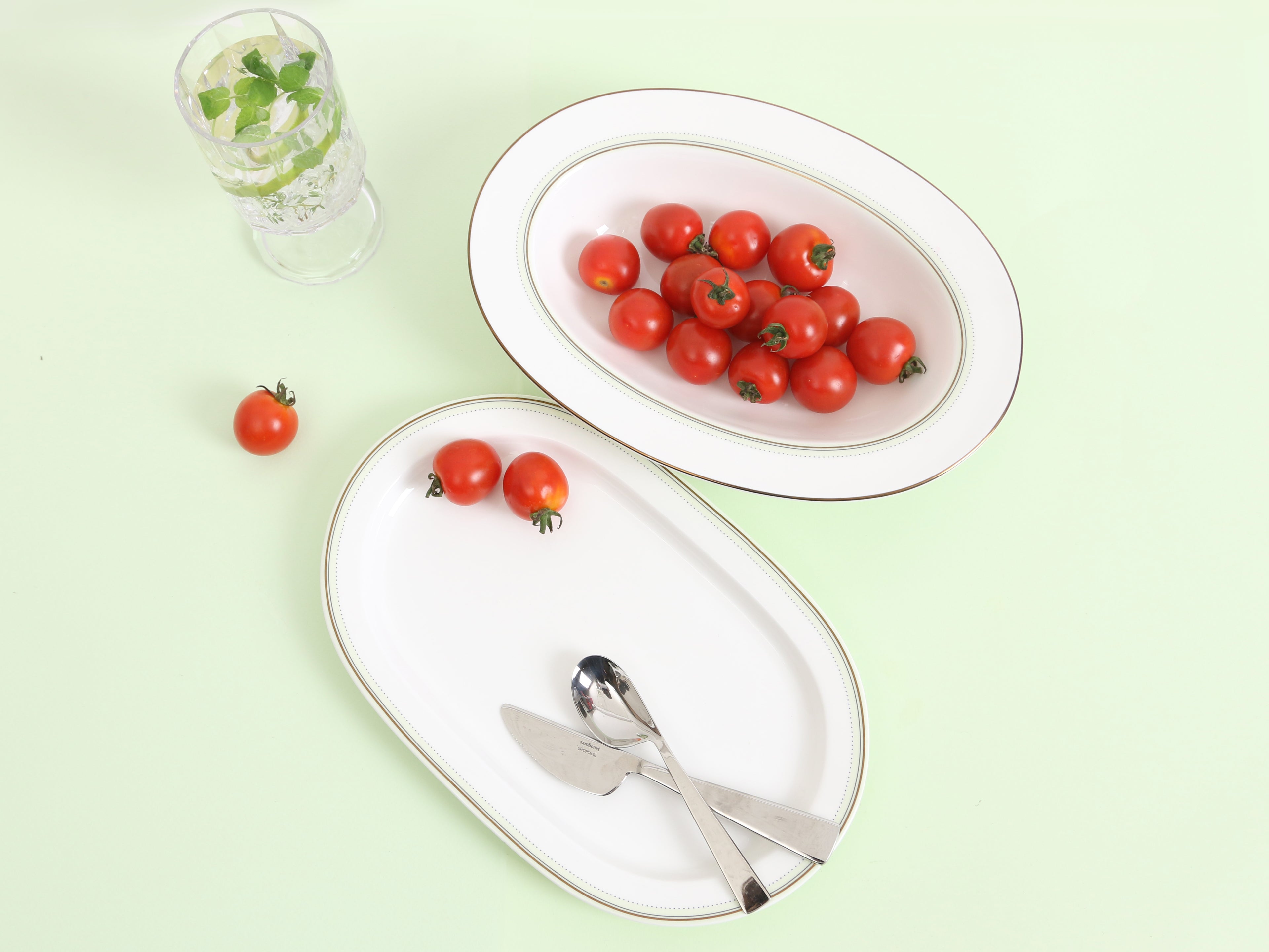 [Neo Mint] 11-Piece Home Set, Serving for 2
