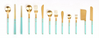 [Bogen] Sentier Gold Tea Fork - Tea Spoon