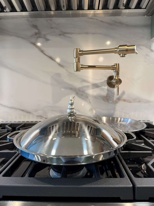 [Kuper] 30cm Steamer Pot - 짜글이 스텐팬 (PREORDER)