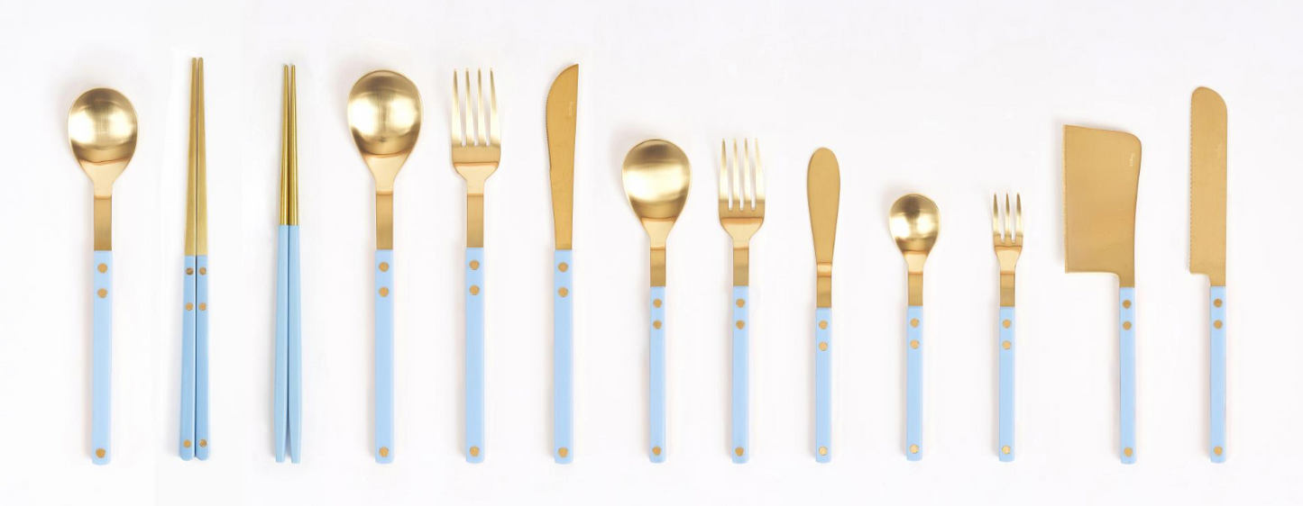 [Bogen] Sentier Gold Tea Fork - Tea Spoon