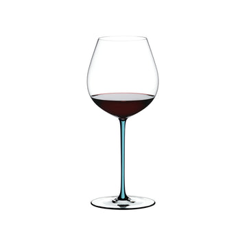 [Riedel] Fatto A Mano Pinot Noir Wine Glass,  Turquoise (IN STOCK)
