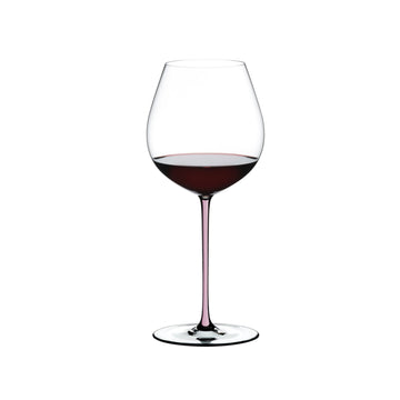 [Riedel] Fatto A Mano Pinot Noir Wine Glass, Pink (IN STOCK)