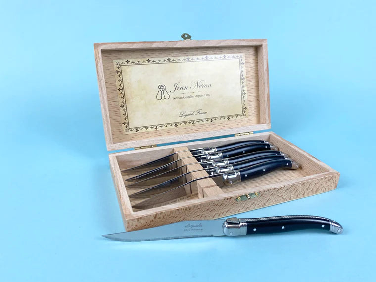 [Laguiole Jean Neron] Laguiole France Jean Neron Steak Knife 6 Piece Set