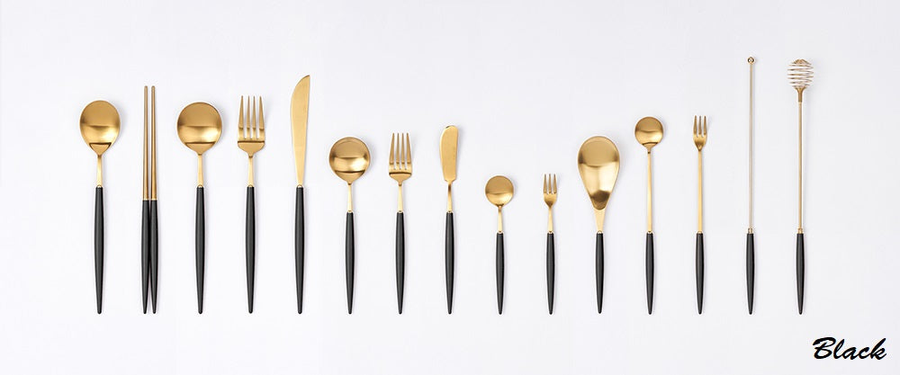 [Bogen] Bijou Gold Korean Soup Spoon