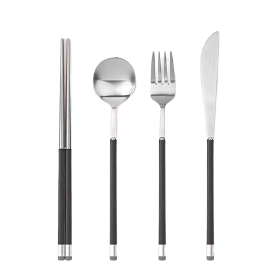 [Bogen] Kara Satin Dinner set, with Dinner Spoon (1 Set - 4 Pieces)