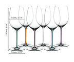[Riedel] Fatto A Mano Cabernet Wine Glass, Red (IN STOCK)