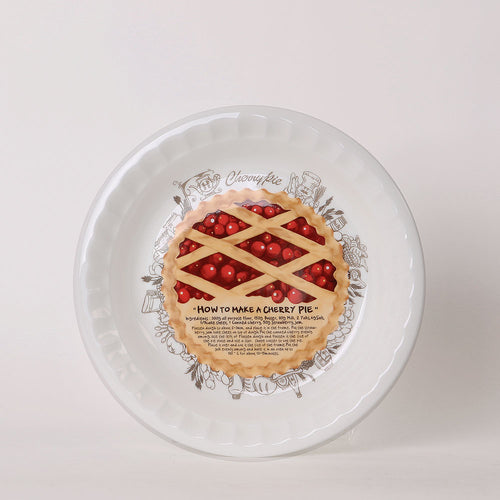 Cherry Pie Plate 9.5"