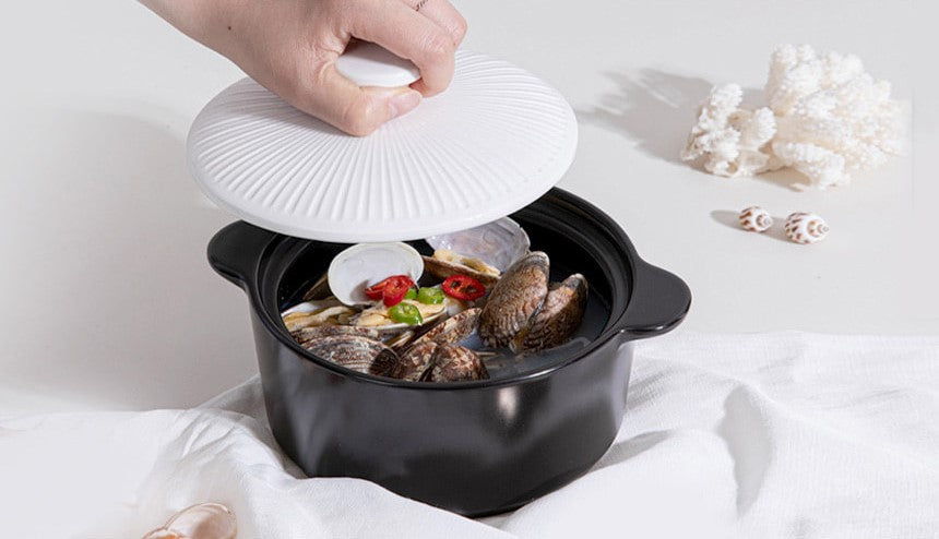 Lihan Earthenware Pot - Clam