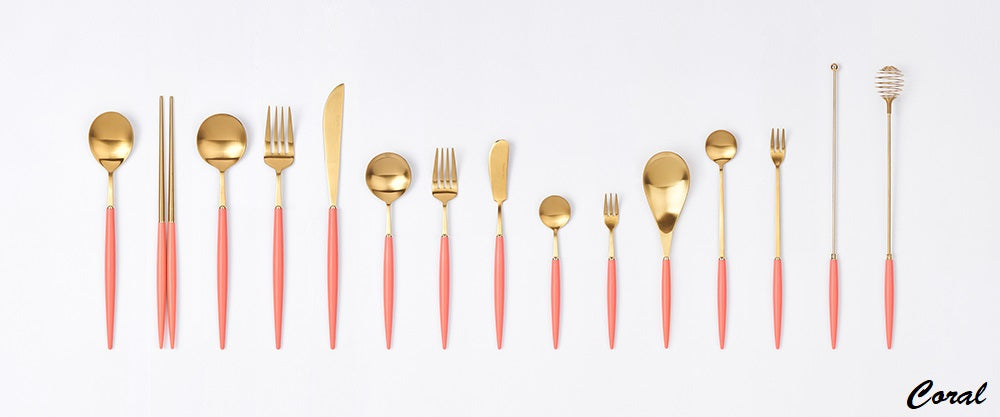 [Bogen] Bijou Gold Korean Soup Spoon