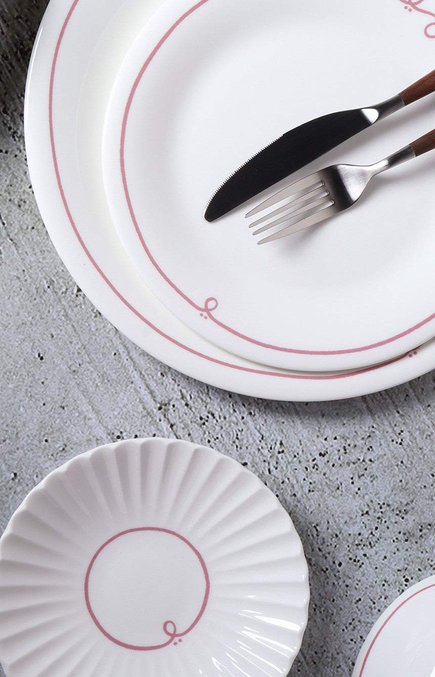 Frizzle Pink - Dinnerware Set (22pc)