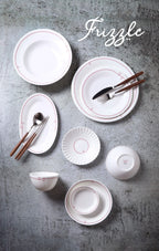 Frizzle Pink Dinnerware Set (22pc)