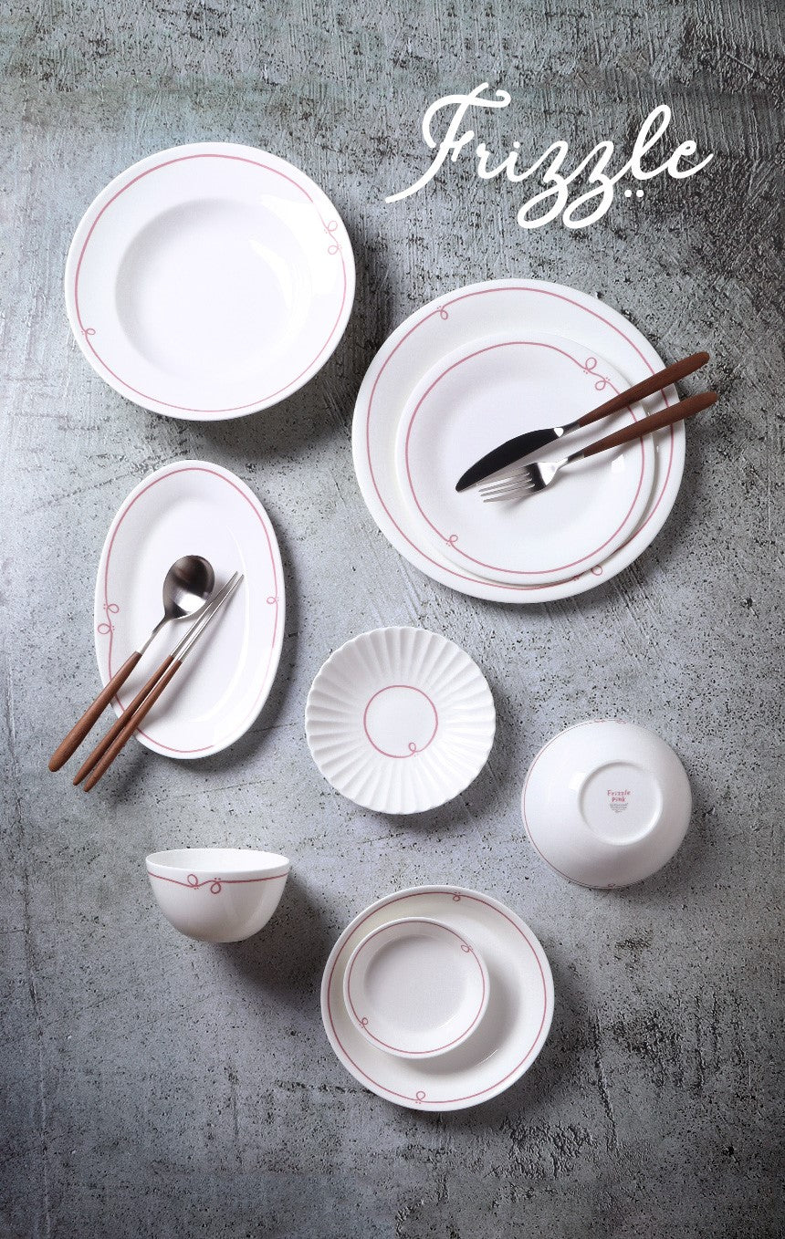 Frizzle Pink - Dinnerware Set (22pc)