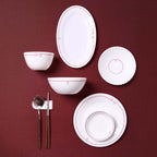 Frizzle Pink Dinnerware Set (22pc)