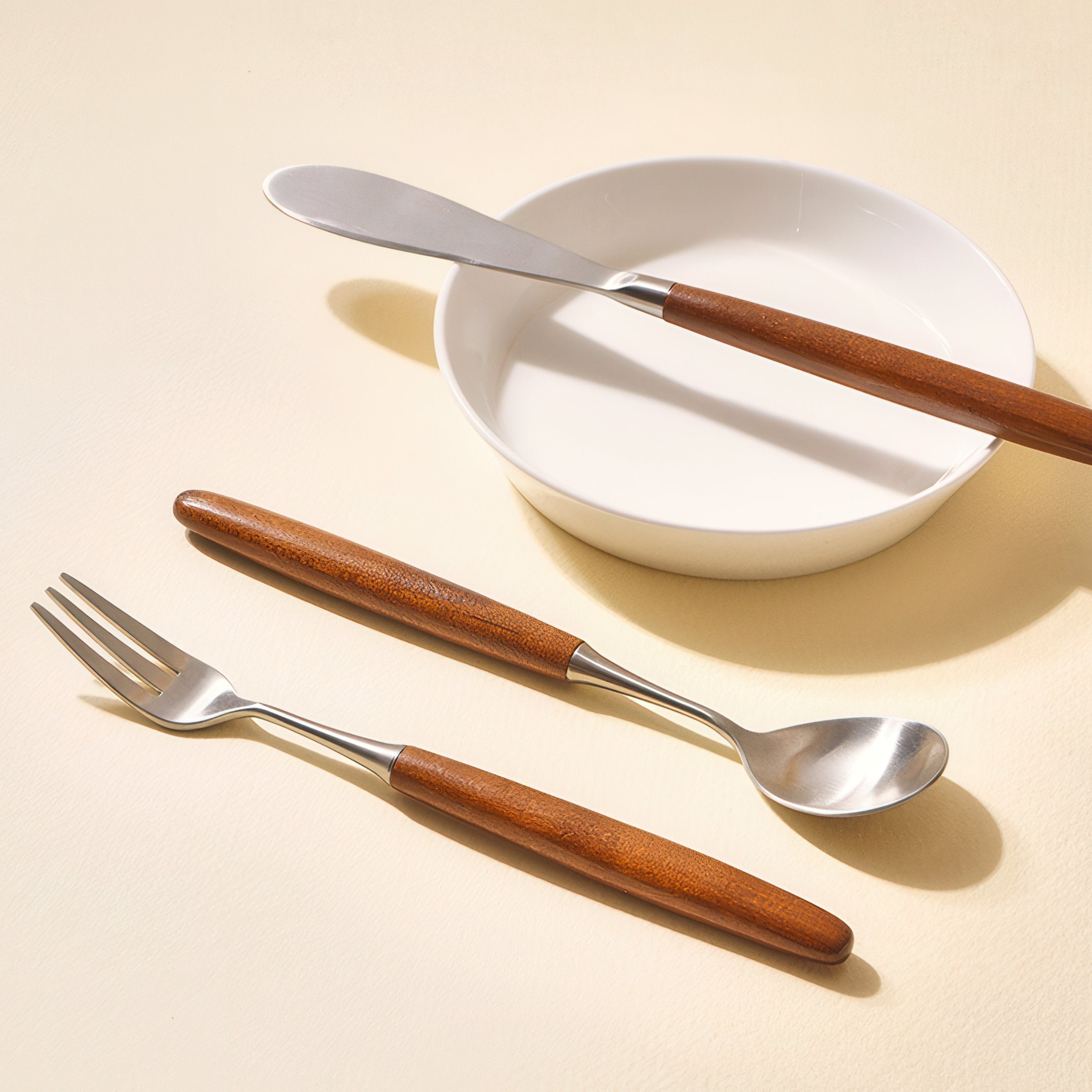 Bogen Hard Maple Flatware